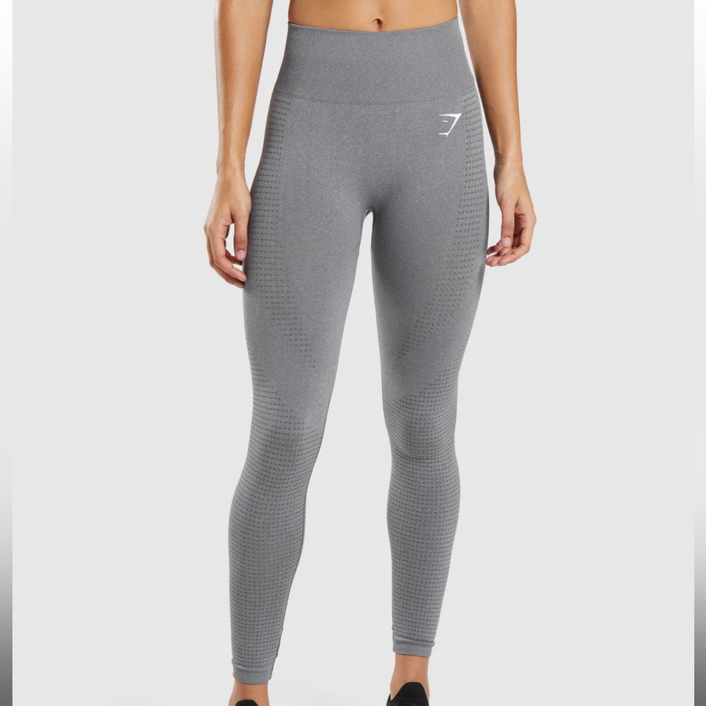 Gymshark Vital Seamless 2.0 Leggings Grey Marl